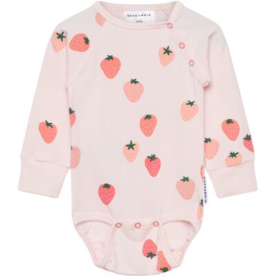 Geggamoja Bamboo Body 86/92 Pink 86/92 Geggamoja Bamboo Body 86/92 Pink 86/92