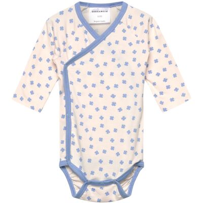 Geggamoja Bamboo Wrap Body 62/68 Blue 62/68 Geggamoja Bamboo Wrap Body 62/68 Blue 62/68