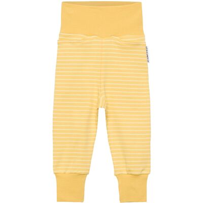 Geggamoja Baby Pants Striped 62/68 Yellow 62/68 Geggamoja Baby Pants Striped 62/68 Yellow 62/68