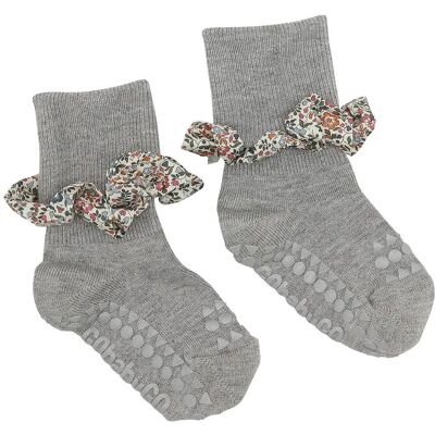 GoBabyGo Non-Slip Socks - Bamboo / Liberty 27/30 Grey 27/30 GoBabyGo Non-Slip Socks - Bamboo / Liberty 27/30 Grey 27/30
