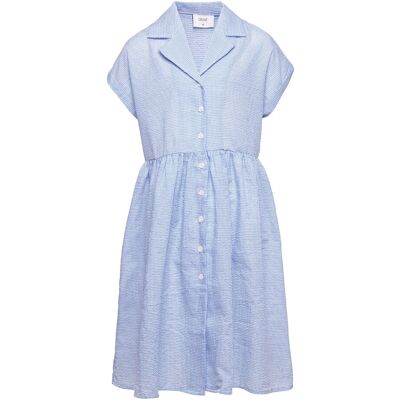 Grunt Jane Check Dress 164 Blue 164 Grunt Jane Check Dress 164 Blue 164