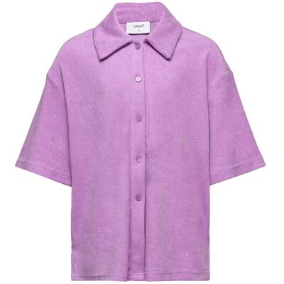 Grunt Daisy Towelling Shirt 170 Purple 170 Grunt Daisy Towelling Shirt 170 Purple 170