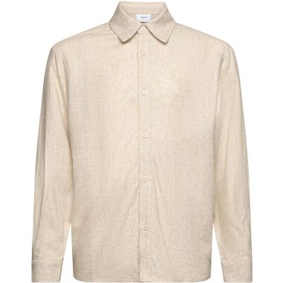 Grunt Herstal Linen Shirt 188 Beige 188 Grunt Herstal Linen Shirt 188 Beige 188
