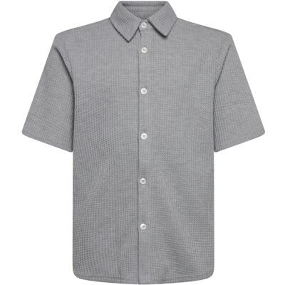 Grunt Alfred Ss Shirt M/12Y Grey M/12Y Grunt Alfred Ss Shirt M/12Y Grey M/12Y