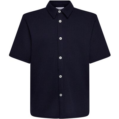 Grunt Alfred Ss Shirt M/12Y Navy M/12Y Grunt Alfred Ss Shirt M/12Y Navy M/12Y