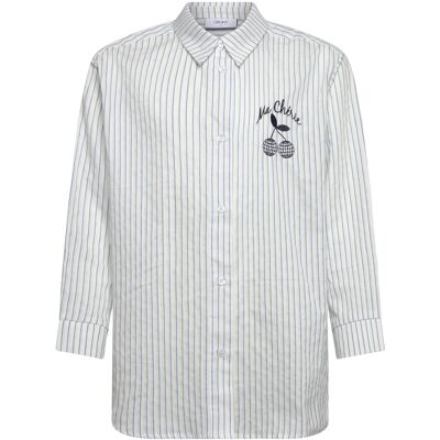 Grunt Grliva Line Ls Shirt S/10Y Blue S/10Y Grunt Grliva Line Ls Shirt S/10Y Blue S/10Y