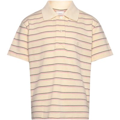 Grunt Grante Stripe Ls Polo Tee 140 Blue 140 Grunt Grante Stripe Ls Polo Tee 140 Blue 140