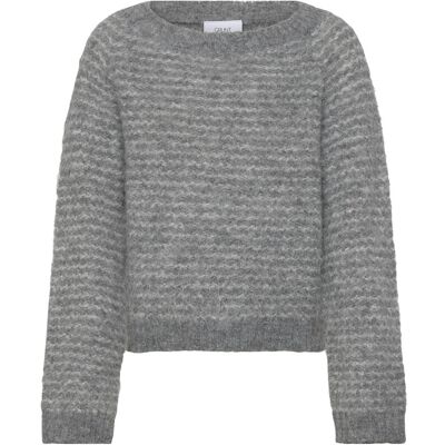 Grunt Grcienne Ls Crew Knit S/10Y Grey S/10Y Grunt Grcienne Ls Crew Knit S/10Y Grey S/10Y