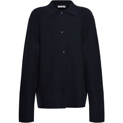 Grunt Grbaja Ls Knit Cardigan S/10Y Navy S/10Y Grunt Grbaja Ls Knit Cardigan S/10Y Navy S/10Y