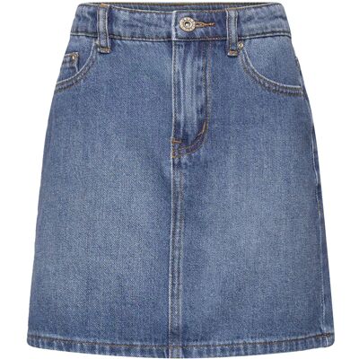 Grunt Grroma Bluedenim Skirt 140 Blue 140 Grunt Grroma Bluedenim Skirt 140 Blue 140