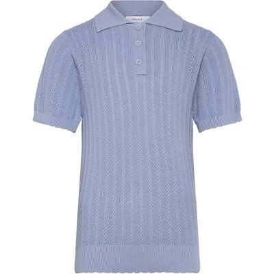 Grunt Grseha Sap Ss Polo Knit 176 Blue 176 Grunt Grseha Sap Ss Polo Knit 176 Blue 176