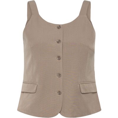 Grunt Grreda Pin Vest 164 Beige 164 Grunt Grreda Pin Vest 164 Beige 164