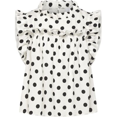 Grunt Grgritt Dots Top 164 White 164 Grunt Grgritt Dots Top 164 White 164