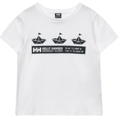 Helly Hansen K Hh Graphic T-Shirt 104 White 104 Helly Hansen K Hh Graphic T-Shirt 104 White 104