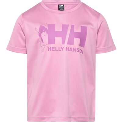 Helly Hansen K Hh Tech Graphic T-Shirt 86 Pink 86 Helly Hansen K Hh Tech Graphic T-Shirt 86 Pink 86