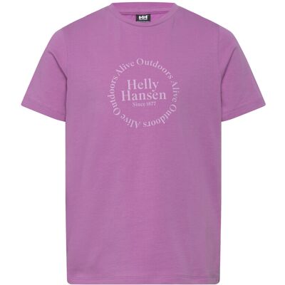 Helly Hansen Jr Hh Graphic T-Shirt 164 Pink 164 Helly Hansen Jr Hh Graphic T-Shirt 164 Pink 164