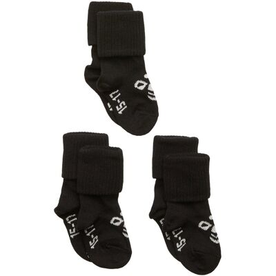 Hummel Sora 3-Pack Sock 15-17 Black 15-17 Hummel Sora 3-Pack Sock 15-17 Black 15-17