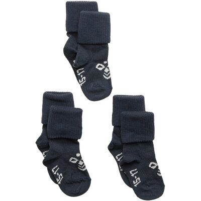 Hummel Sora 3-Pack Sock 15-17 Blue 15-17 Hummel Sora 3-Pack Sock 15-17 Blue 15-17