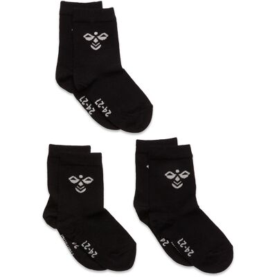 Hummel Sutton 3-Pack Sock 32/36 Black 32/36 Hummel Sutton 3-Pack Sock 32/36 Black 32/36