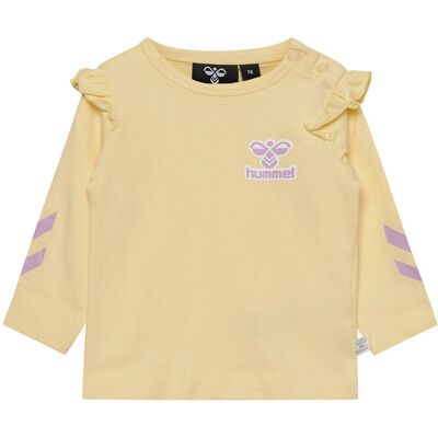 Hummel Hmlmirabel T-Shirt L/S 80 Yellow 80 Hummel Hmlmirabel T-Shirt L/S 80 Yellow 80