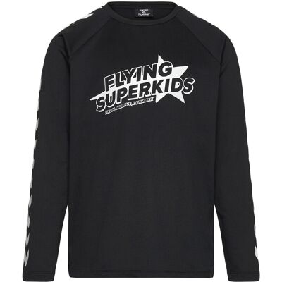 Hummel Hmlflying Champion T-Shirt L/S 146 Black 146 Hummel Hmlflying Champion T-Shirt L/S 146 Black 146
