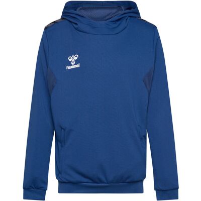 Hummel Hmlauthentic Pl Hoodie Kids 116 Blue 116 Hummel Hmlauthentic Pl Hoodie Kids 116 Blue 116