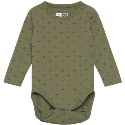 Hummel Hmlbeesy Body L/S 92 Khaki 92 Hummel Hmlbeesy Body L/S 92 Khaki 92