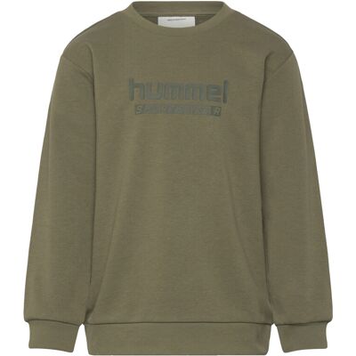 Hummel Hmljr Base Sweatshirt 146/152 Khaki 146/152 Hummel Hmljr Base Sweatshirt 146/152 Khaki 146/152