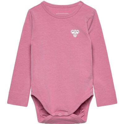 Hummel Hmlmini Solid Body L/S Bee 86 Pink 86 Hummel Hmlmini Solid Body L/S Bee 86 Pink 86