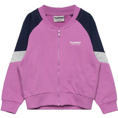 Hummel Hmlmini Loose Block Zip Jacket 86 Pink 86 Hummel Hmlmini Loose Block Zip Jacket 86 Pink 86