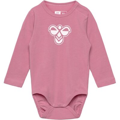 Hummel Hmlmini Logo Body L/S 56 Pink 56 Hummel Hmlmini Logo Body L/S 56 Pink 56