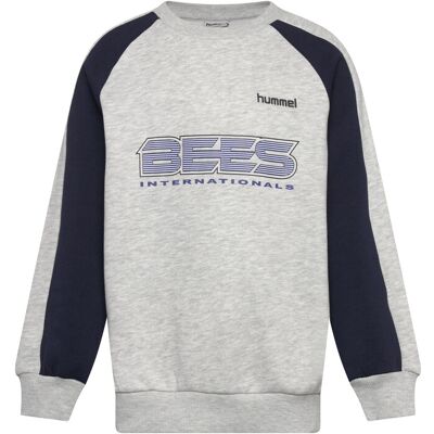 Hummel Hmljr Oversized Iconic Crew Bees 146/152 Grey 146/152 Hummel Hmljr Oversized Iconic Crew Bees 146/152 Grey 146/152