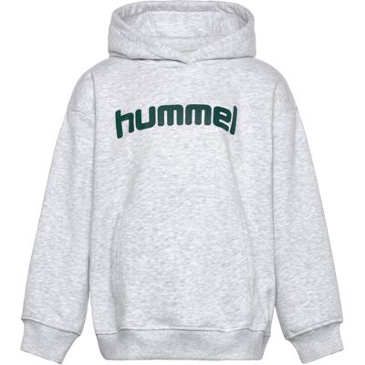 Hummel Hmljr Boxy Hoodie Logo 110/116 Grey 110/116 Hummel Hmljr Boxy Hoodie Logo 110/116 Grey 110/116