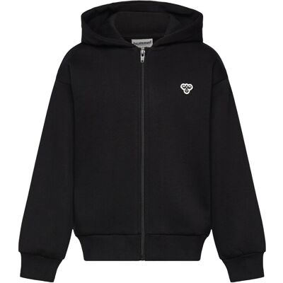 Hummel Hmljr Loose Zip Hoodie Bee 110/116 Black 110/116 Hummel Hmljr Loose Zip Hoodie Bee 110/116 Black 110/116