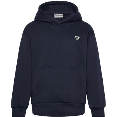 Hummel Hmljr Loose Hoodie Bee 110/116 Navy 110/116 Hummel Hmljr Loose Hoodie Bee 110/116 Navy 110/116