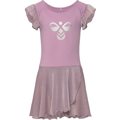 Hummel Hmljr Mix Glitter Dress 134 Pink 134 Hummel Hmljr Mix Glitter Dress 134 Pink 134