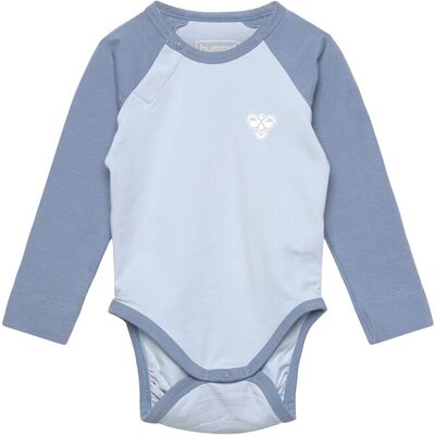 Hummel Hmlmini Raglan Body L/S Bee 62 Blue 62 Hummel Hmlmini Raglan Body L/S Bee 62 Blue 62