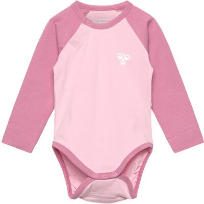 Hummel Hmlmini Raglan Body L/S Bee 56 Pink 56 Hummel Hmlmini Raglan Body L/S Bee 56 Pink 56