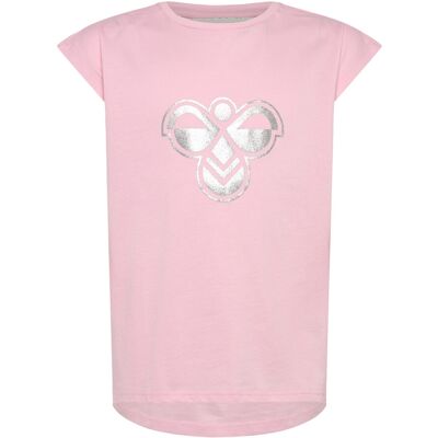 Hummel Hmljr Reg T-Shirt S/L Big Bee 146/152 Pink 146/152 Hummel Hmljr Reg T-Shirt S/L Big Bee 146/152 Pink 146/152