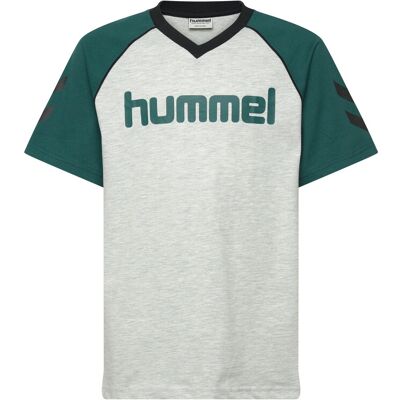 Hummel Hmljr Reg V-Neck T-Shirt Ss 110/116 Grey 110/116 Hummel Hmljr Reg V-Neck T-Shirt Ss 110/116 Grey 110/116