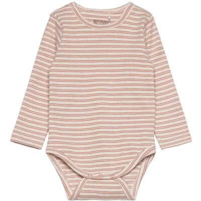 Huttelihut Body Ls Striped Rib 50 Pink 50 Huttelihut Body Ls Striped Rib 50 Pink 50