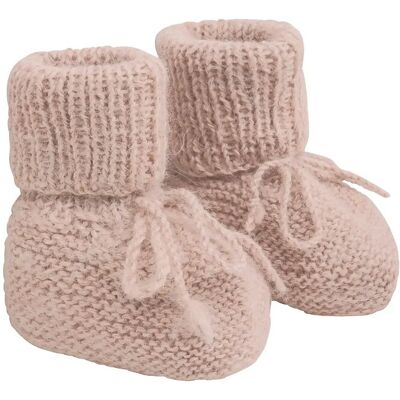 Huttelihut Footies Alpaca Wool Knit 86\92 Pink 86\92 Huttelihut Footies Alpaca Wool Knit 86\92 Pink 86\92