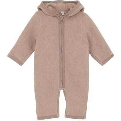 Huttelihut Pram Suit Cotton Fleece 98 Beige 98 Huttelihut Pram Suit Cotton Fleece 98 Beige 98