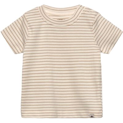 Huttelihut T-Shirt Ss Yd Stripe 86 Cream 86 Huttelihut T-Shirt Ss Yd Stripe 86 Cream 86