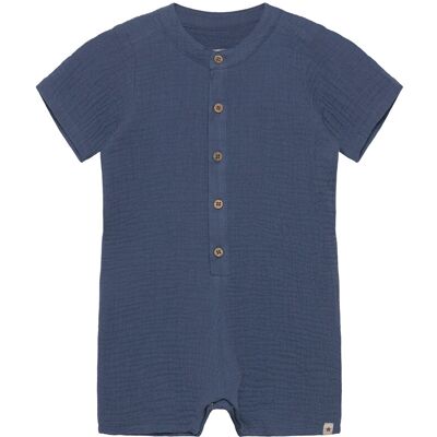 Huttelihut Playsuit Ss Muslin 68 Navy 68 Huttelihut Playsuit Ss Muslin 68 Navy 68