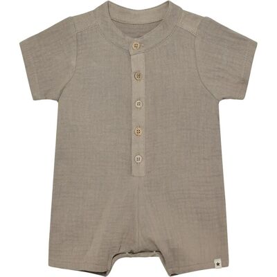 Huttelihut Playsuit Ss Muslin 74 Beige 74 Huttelihut Playsuit Ss Muslin 74 Beige 74