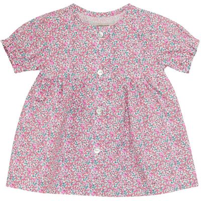 Huttelihut Dress Ss In Liberty Fabric 56 Pink 56 Huttelihut Dress Ss In Liberty Fabric 56 Pink 56