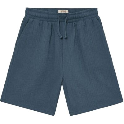 Huttelihut Shorts Muslin 116 Blue 116 Huttelihut Shorts Muslin 116 Blue 116
