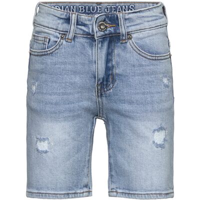Indian Blue Jeans Denim Wide Shorts Blue Denim 116 Blue 116 Indian Blue Jeans Denim Wide Shorts Blue Denim 116 Blue 116