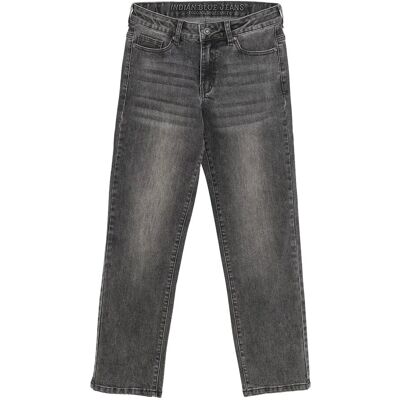 Indian Blue Jeans 2656 Wide Loose Fit Grey Jeans 128 Grey 128 Indian Blue Jeans 2656 Wide Loose Fit Grey Jeans 128 Grey 128